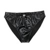 FRCOLOR 1Pc High Waist Patent for Women Breathable Comfortable Soft