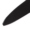 2PCS Front Headlight Eyebrow Gloss Black Decoration Soft Plastic Replacement