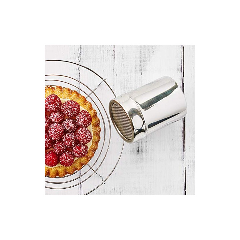 Birkmann, Easy Baking, Zuckerstreuer, aus Edelstahl, mit Kunststoffdeckel, rostfrei, 8