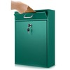 Yaocom Locking Mailbox with Key for Outdoor 16.2 x 11.2