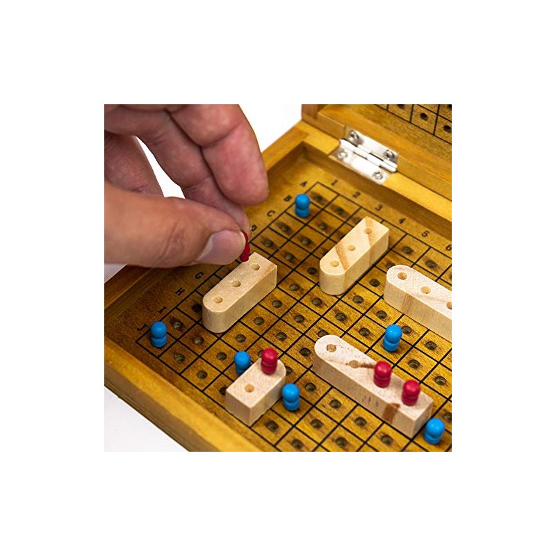 Sea Battle - A Wooden take on The Traditional 2