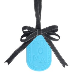 Bluebell and White Freesia Scented Hanging Pads for Wardrobe, Bedroom, Living Room, Car Vent (Bluebell, Blue)