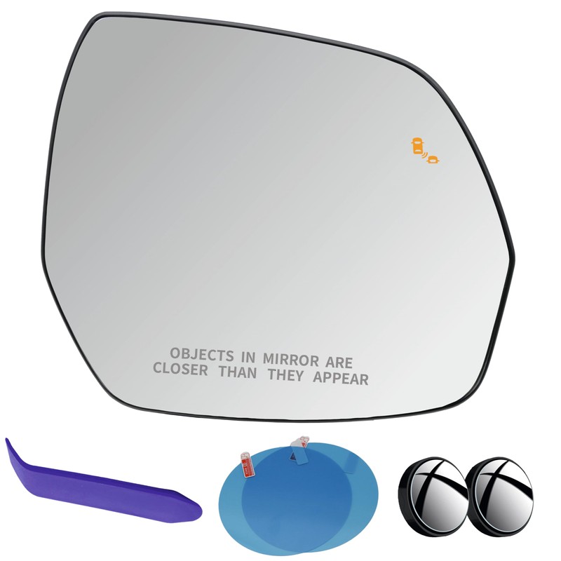 EAP Passenger Side Mirror Glass Compatible with Lincoln Aviator 2020-2026,