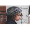 Topografie Stone Wall Bonnet - Topografie Knitting Pattern - Hat