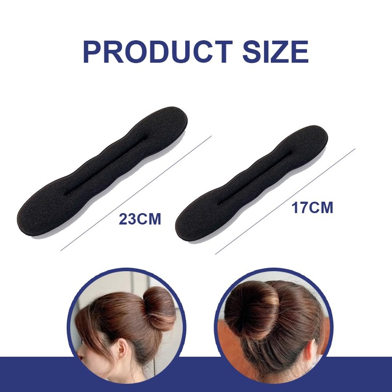 4 Stück Bun Maker, Pillow Top Hair Stylist, Hair Plate