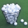 KOFULL Golf Balls Bucket Metal Golf Ball Basket Durable Golf