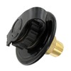 Valterra A010169LF 2" - 3/4" Lead Free Water Inlet,Black