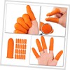 COLLBATH 200Pcs Disposable Finger Protectors Stretchy Static Finger Covers for