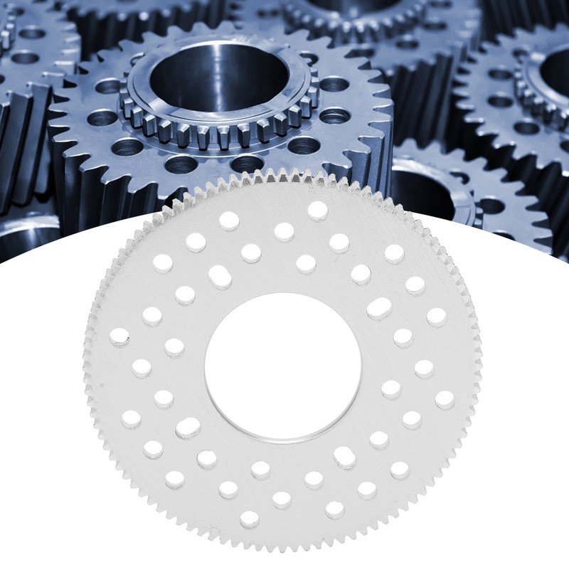 Spur Gear 100 Tooth Aluminum Cylindrical Mod 0.8 32mm Center