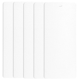 DALIX Chaparral Vertical Blinds Replacement Slats Door White 94.5" Window 5 Pack