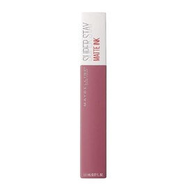 Maybelline SuperStay Matte Ink Labial Líquido, Larga Duración 16 Horas, Alta Pigmentación Sin Transferencia, Aplicador de Precisión en Flecha, Tono 15 Lover, 5 ml