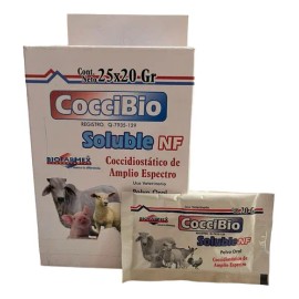 10 Alimento Cocci-bio Aves Gallinas Sobre 20g