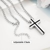 Dletay Urn Necklace for Ashes Cross Cremation Jewelry for Ashes
