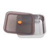 316 Stainless Steel Food Storage Container Vacuum Sealed Metal Food