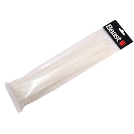 Cable Ties 50 Pieces 190 x 4.7 mm White / Natural