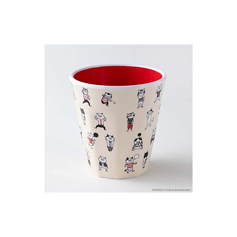 NEKONOBA Melamine Cup, Funny Cat, 9.1 fl oz (270 ml)