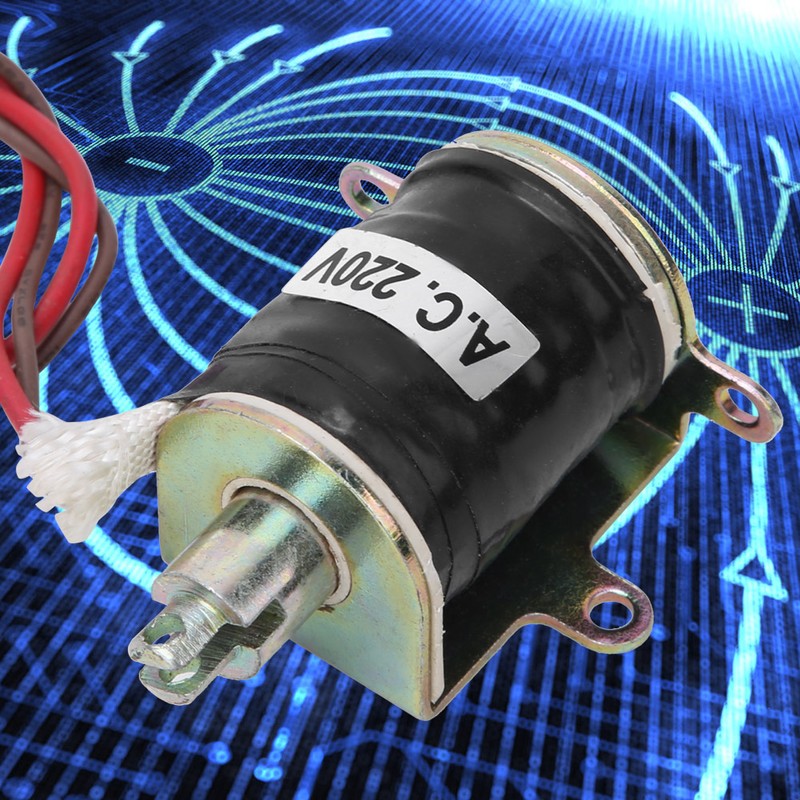 SAL-02 AC Solenoid Electromagnet Open Frame Mechanical Electromagnet 220VAC 3N