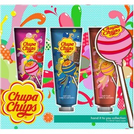 Chupa Chups Hand & Nail Cream 3 Pcs Set With 3 Different Scents | Travel Size, Vegan and Cruelty, Beauty Gift For Her (1 Pack)
