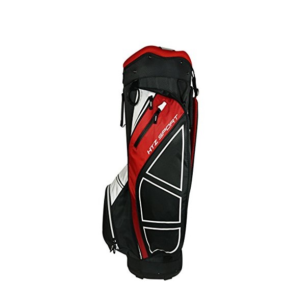 Hot-Z Golf HTZ Sport Ultra Lite 14 Way Divider Cart Bag Black/Red/White