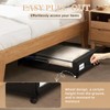 kleenhive Under Bed Storage with Wheels 2-Pack，Under Bed Storage Containers