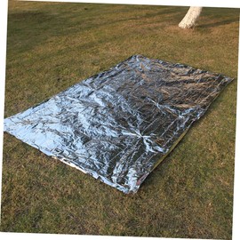 Kisangel Survival Blanket Reflective Foil Emergency Hiking Gear Windproof Compact for Outdoor Activities