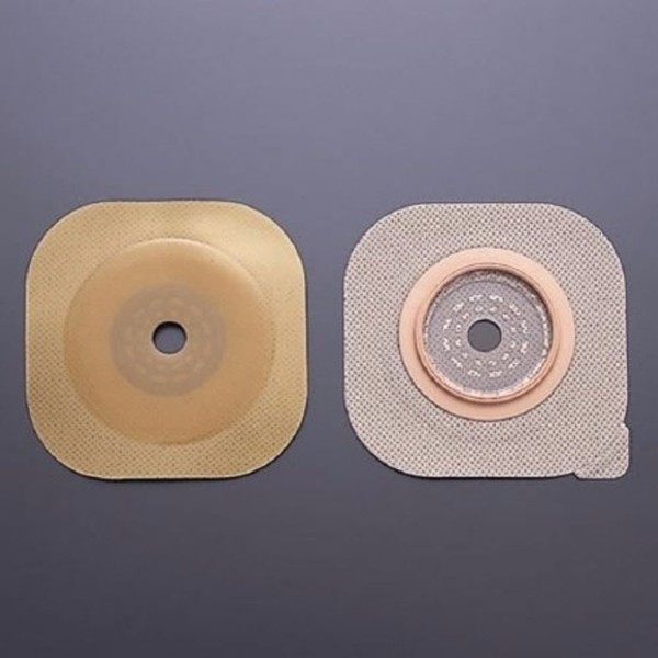Colostomy Barrier FlexWear 2-3/4" Flange Blue Code Hydrocolloid Cut-to-fit, Up to 2-1/4" Stoma (#15204, Sold Per Box)