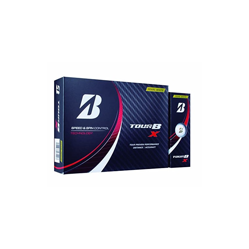 Bridgestone Tour B X Golf Balls, 2022 Model, 12 Balls