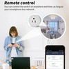Smart Mini Smart Plug, 10A WiFi Outlet Socket Compatible with