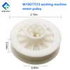 2pcs Washing Machine Motor Pulley W10677723 Replacement Fits for Whirlpool