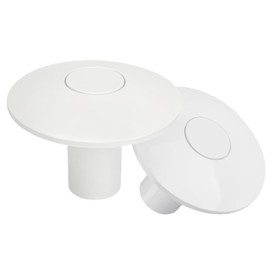 Pool Anchor Sockets Cover Compatible with Pool Ladders, and Railing Bases Accessories, for Filling and Covering The Anchor Socket Once Rails and Ladders are Removed (2 pcs)
