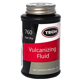 Chemical Vulcanizing Fluid - Permanently Bonds One-Piece, Stem Repairs and Cap Repairs to The Tire for a Proper Repair