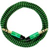 i! - 1m Premium Nylon AUX Audio Cable Jack 3.5