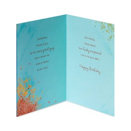 American Greetings Birthday Card for Dad from Son (Fishing Boat)