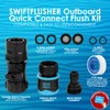 MZANNI SWIFTFLUSHER Outboard Quick Connect Flush Kit for Yamaha &