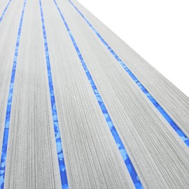 HZshark Boat Flooring EVA Foam Boat Decking Self-Adhesive 6mm Non Slip Marine Floor Teak Marine Deck Boat Carpet Soft Foam Decking for Boat Yacht Kayak Motorboat Golf Cart RV Golf Cart Cooler Tops