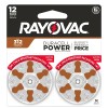 Rayovac Size 312 Hearing Aid Batteries (12 Pack), Size 312