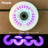 FYANER Light Up Inline Skate Wheels 4 Pack - Luminous