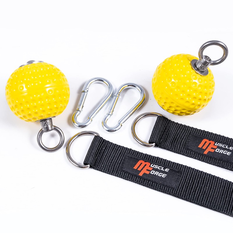 MuscleForge® Training balls, grip balls, pull-up balls, pull-up balls for