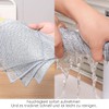 AWAVM 10PCS Multipurpose Non-Scratch Scrubbing Wire Dishwashing Rags, Wire Wool，Multipurpose
