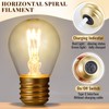 Aurelema 4.4 x 2.7 Inch Large Rechargeable USB Light Bulb