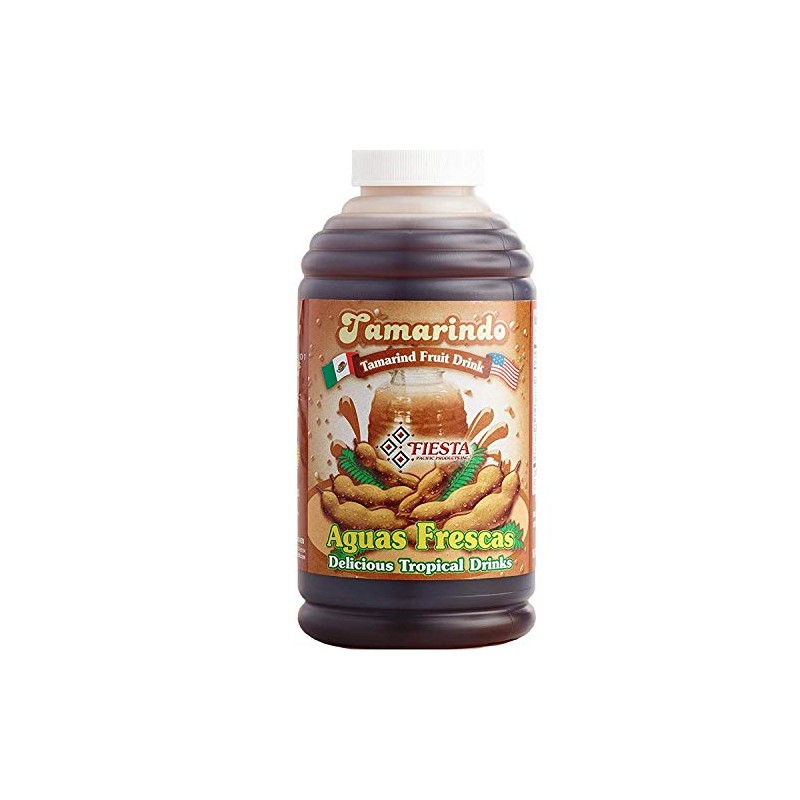 Fiesta Tamarindo Drink Concentrate 16oz Bottle (Tamarindo, 6 Pack)