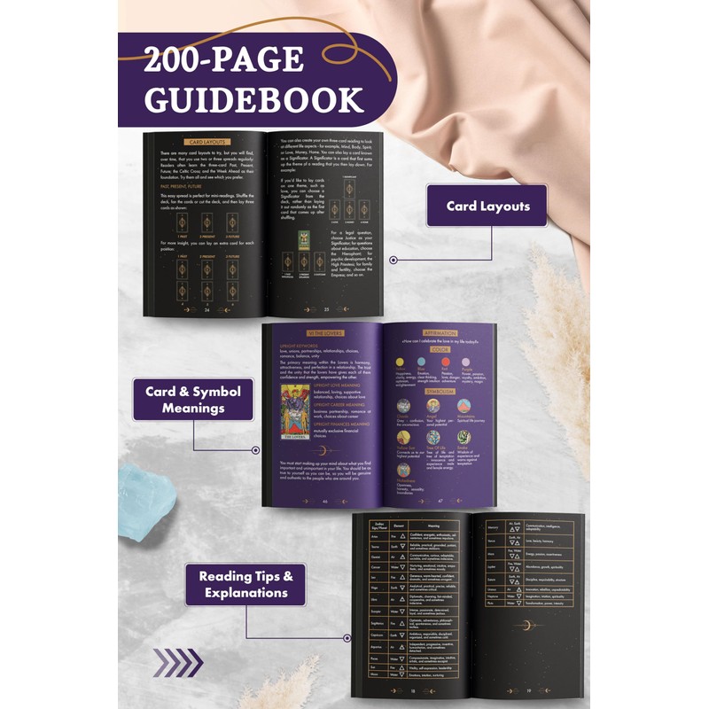 Wyspell Tarot for Learning - Tarot Cards with Meanings on