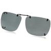 Dioptics Solar Shield G REC Clip On Sunglasses Polarized Rectangular,