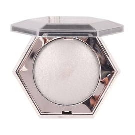 Pearl White Shimmer Glitter Highlighter Highlight Makeup Contour Powder,Silver Face Highlighter, Highlighter+Makeup iluminadores Illuminator Make Up (Shiny Silver) - Colour: Pearl White, Size: 1 Count (Pack of 1)