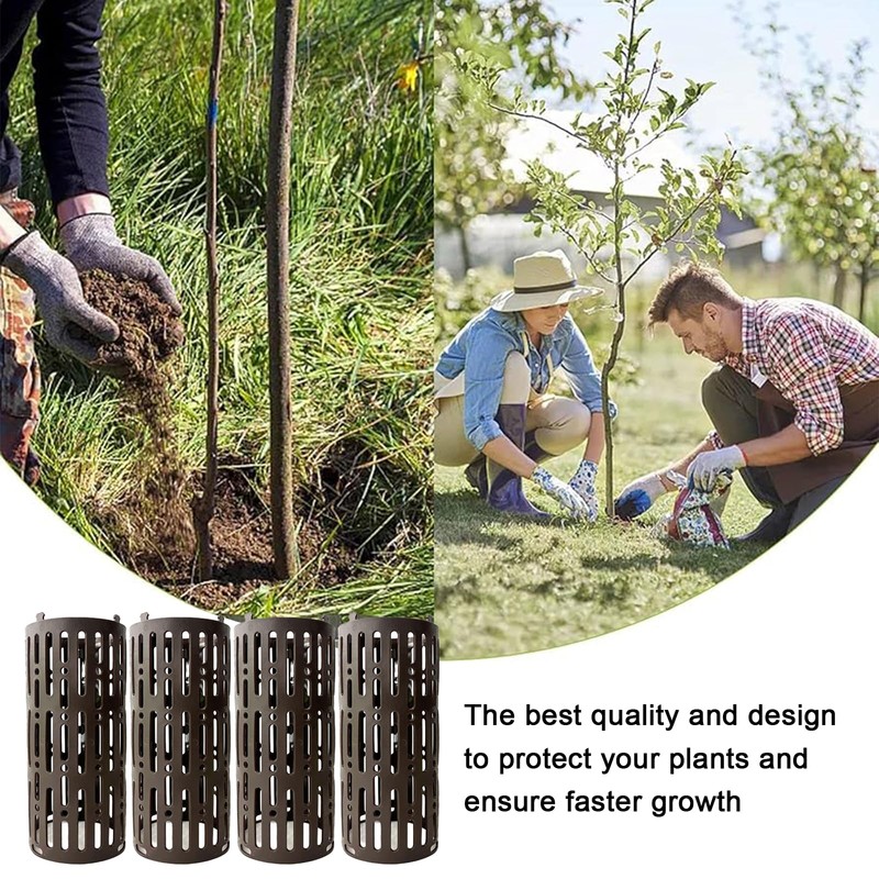 Tree Protection Trunk, 4 Pieces Tree Trunk Protection, Bark Protection,