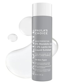 Paula’s Choice 6% Mandelic Acid + 2% Lactic Acid Exfoliant, Gentle Daily AHA Exfoliation for Discoloration, Bumpy Texture & Radiance, for Sensitive Skin, Fragrance-Free