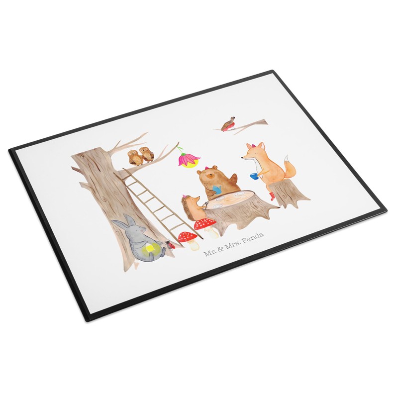 Mr. & Mrs. Panda Desk Mat Forest Animals Picnic Gift