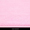 Homescapes Imperial Plain Pink Bath Mat 50 x 80 cm