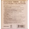 Kitchen Timer Electronic Calculator JS118
