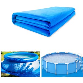 Swimming Pool Ground Cloth, Rectangle Swimming Pool Mat, 274x274CM Pool Floor Protector， Foldable Waterproof Ground Cloth Floor Mat For Swimming Pools, Inflatables, Paddling Pools (274 * 274)